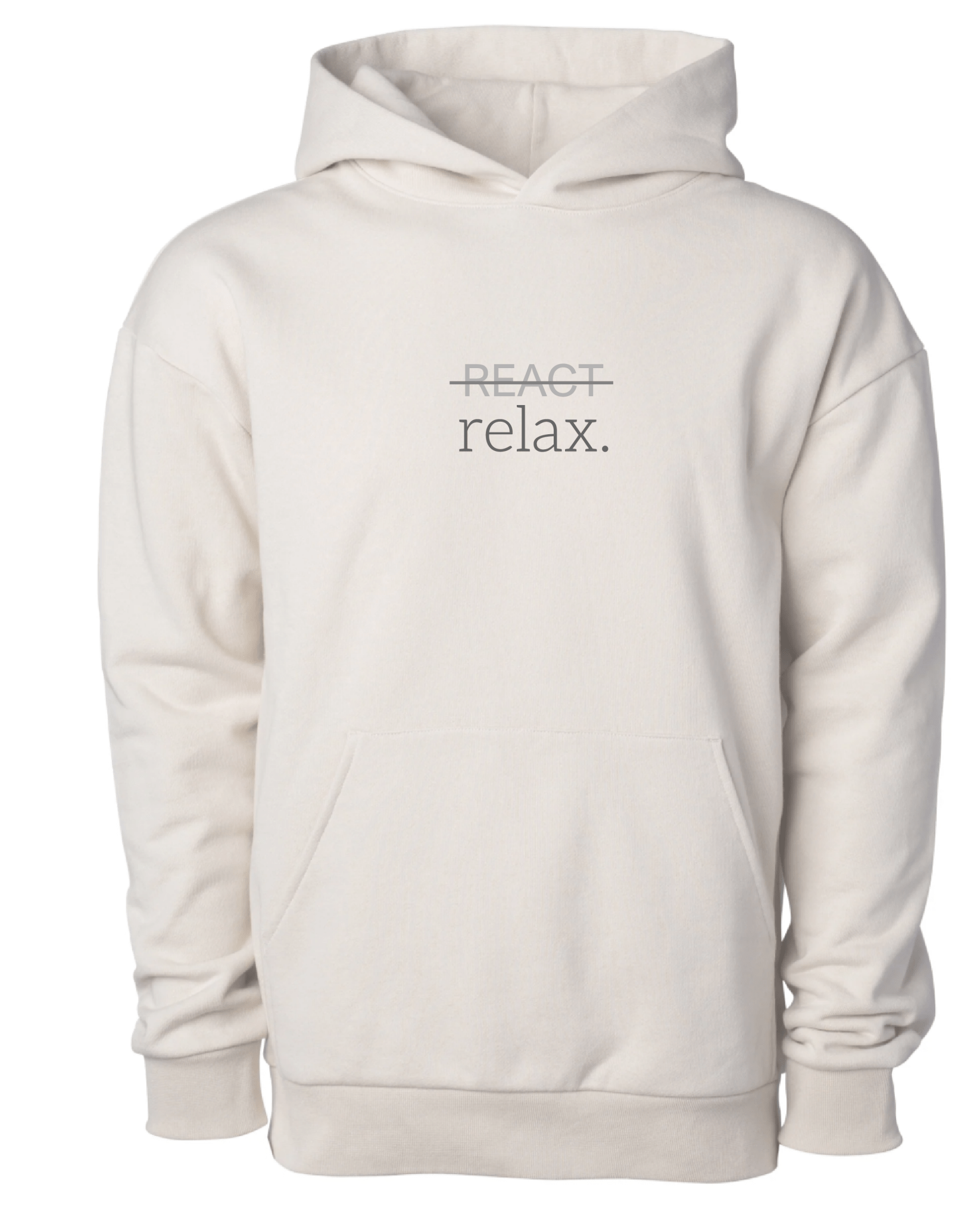 REACT/relax. Hoodie - Verses