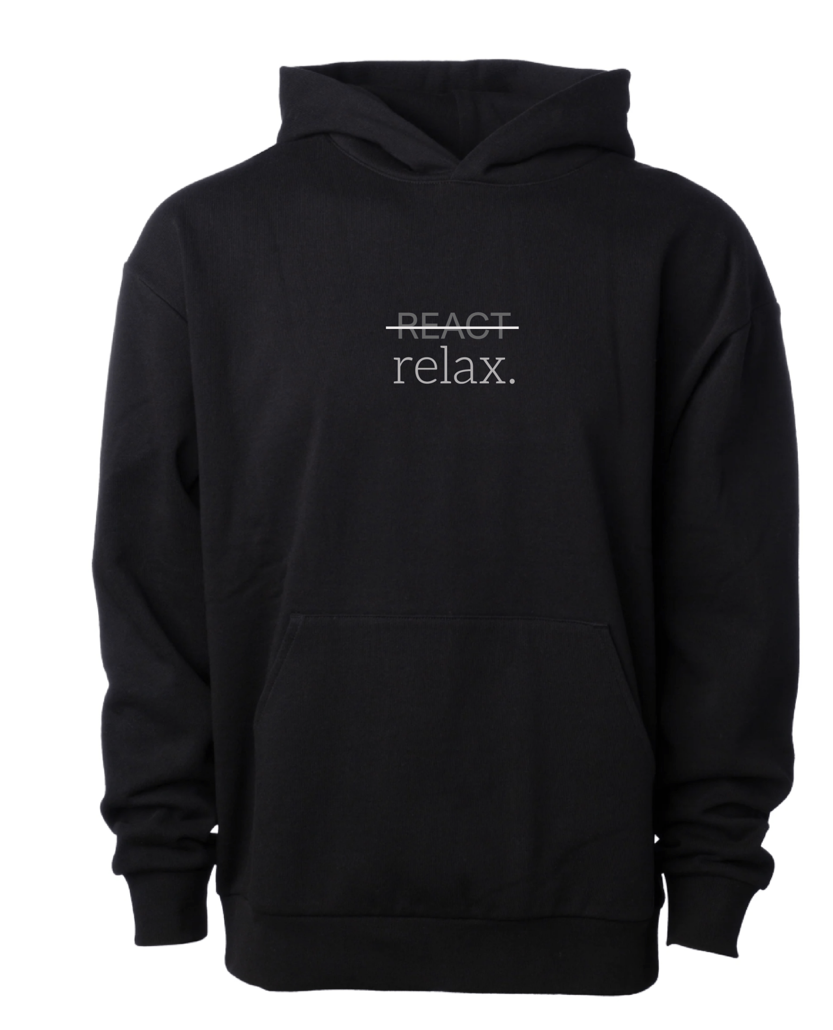 REACT/relax. Hoodie - Verses