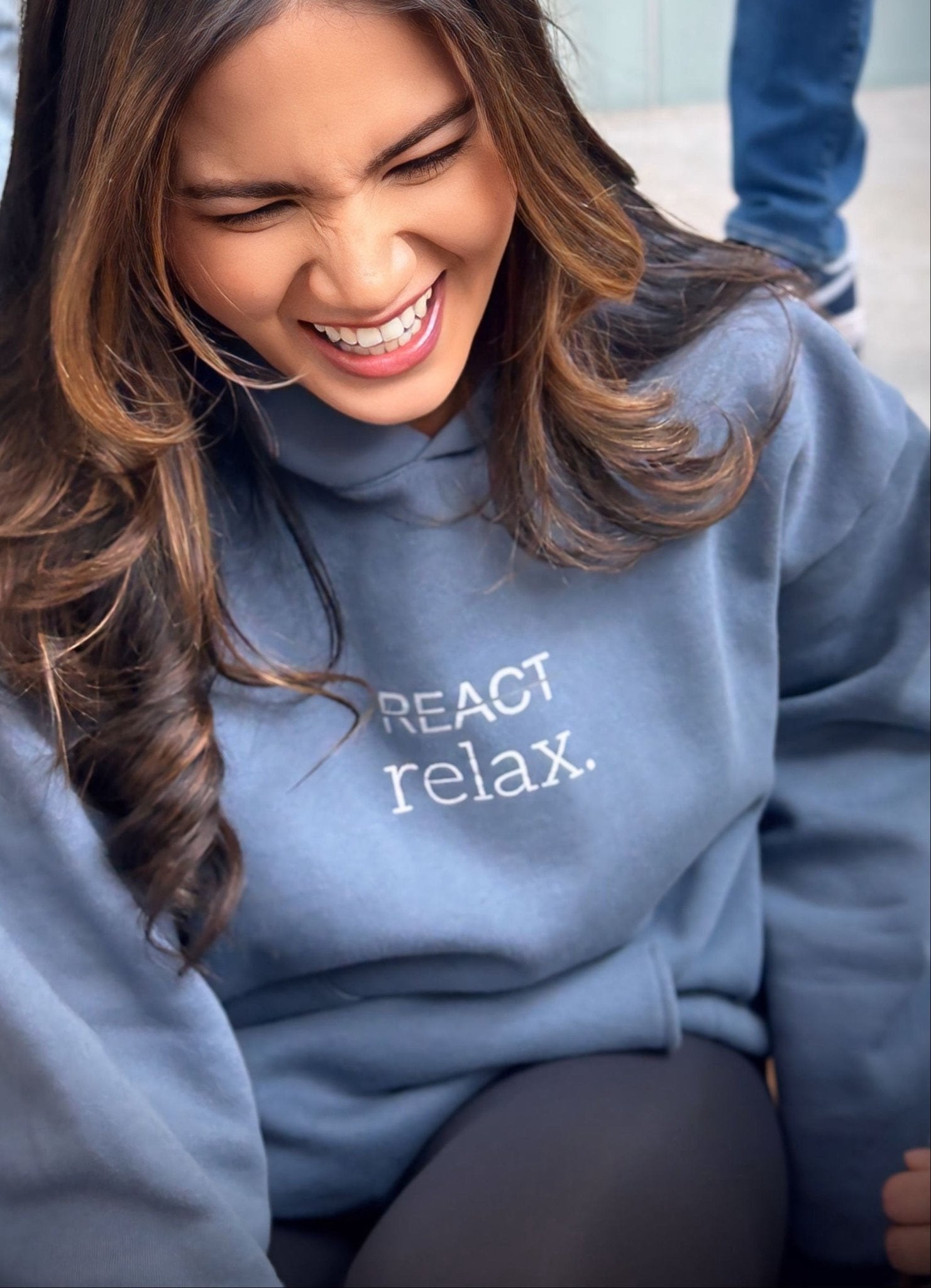 REACT/relax. Hoodie - Verses
