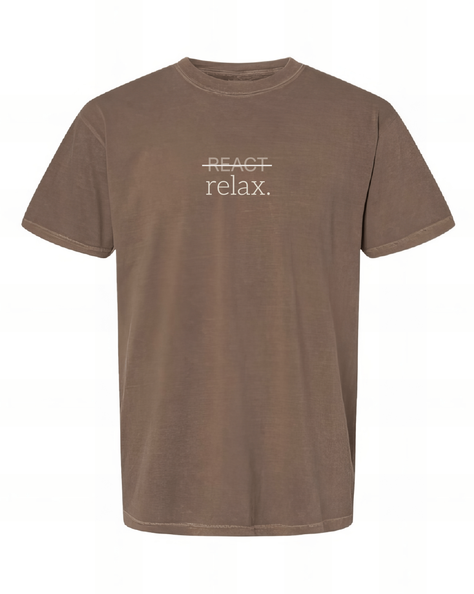 REACT/relax. Tee - Verses
