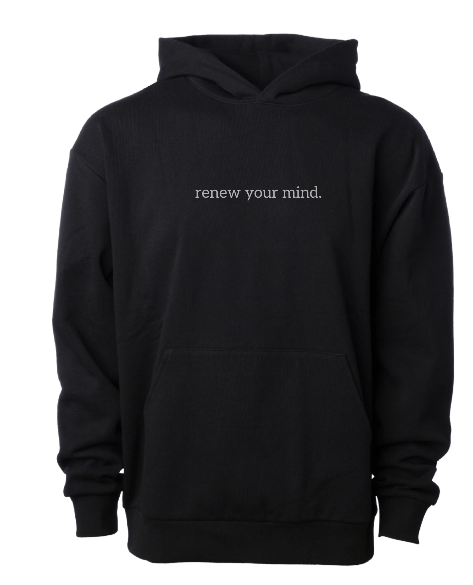 Renew your mind. Hoodie - Verses