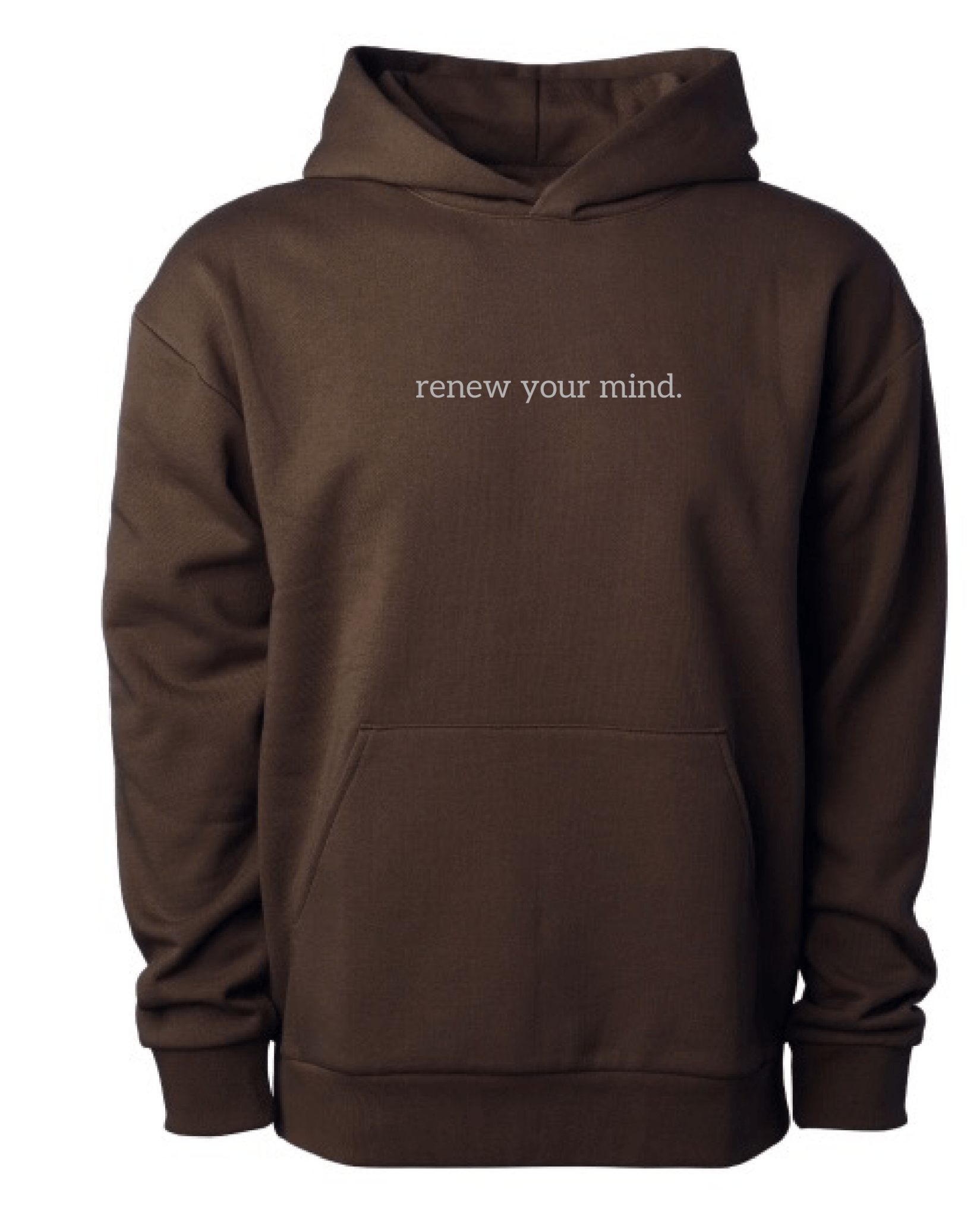 Renew your mind. Hoodie - Verses