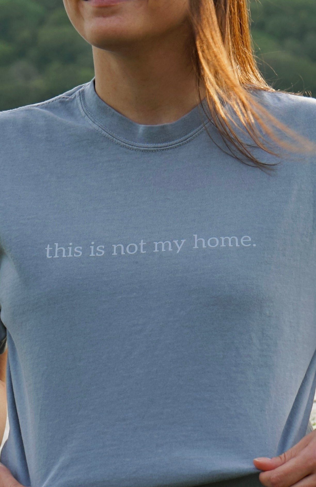 This is not my home. Tee - Verses