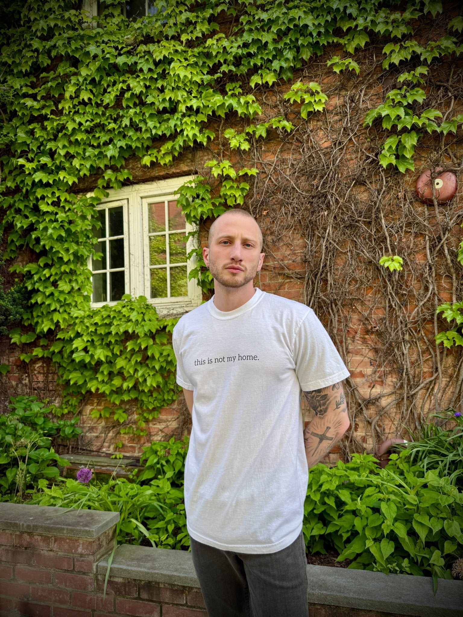 This is not my home. Tee - Verses