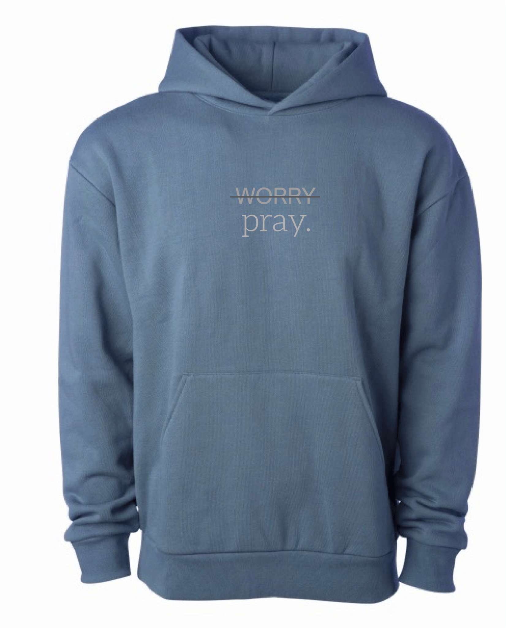 WORRY/pray. Hoodie - Verses Culture