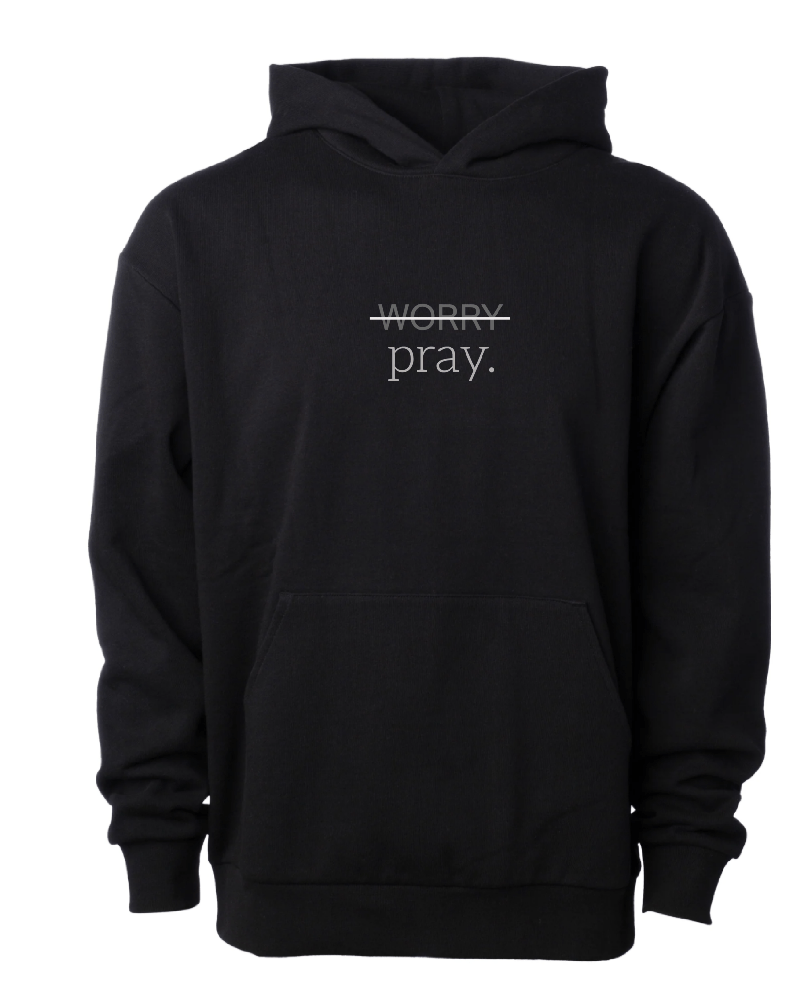 WORRY/pray. Hoodie - Verses Culture