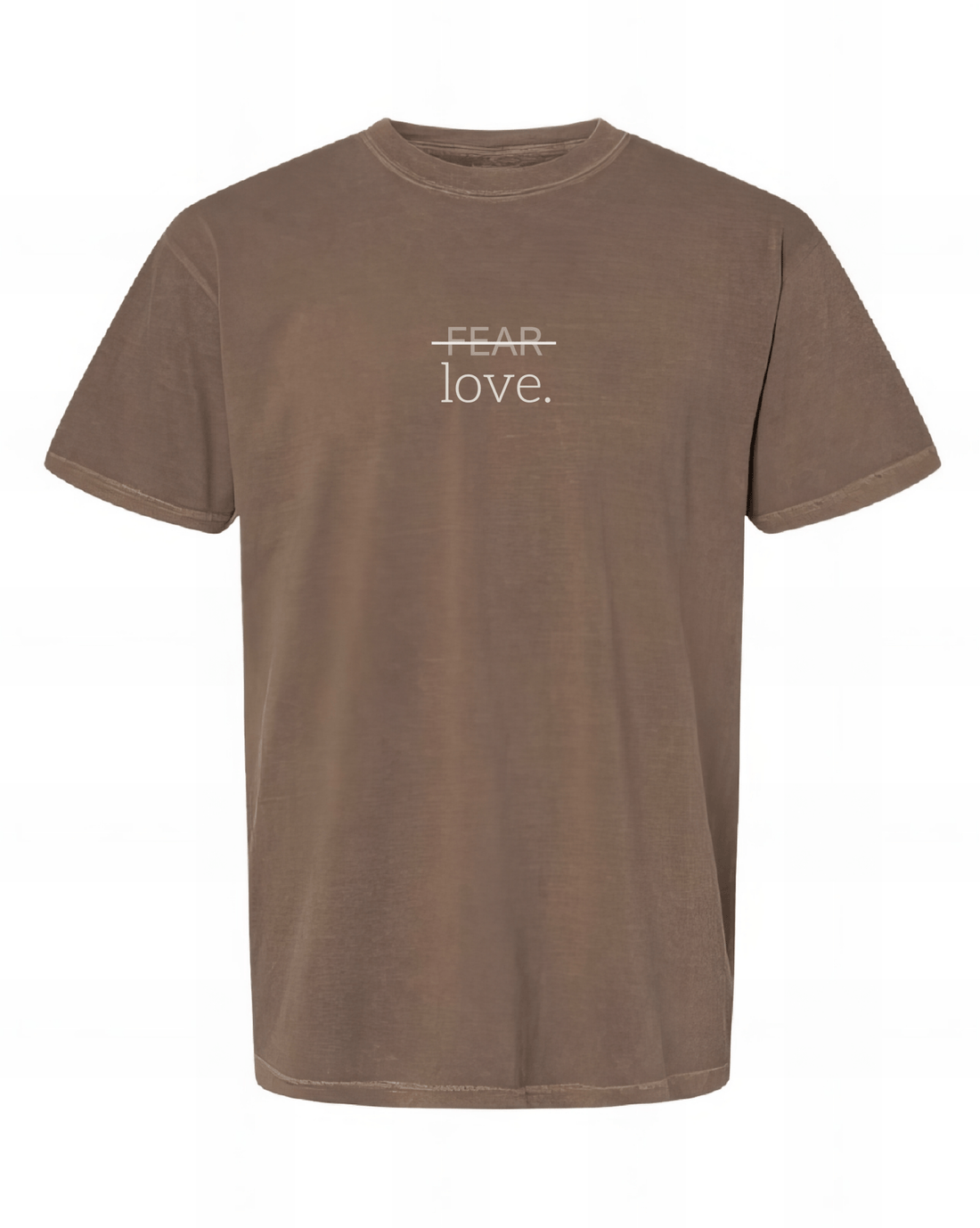 FEAR/love. Tee - Verses