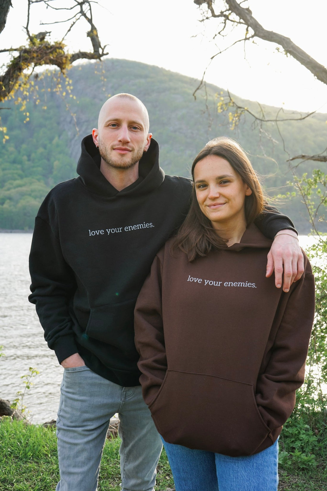 Love your enemies. Hoodie - Verses