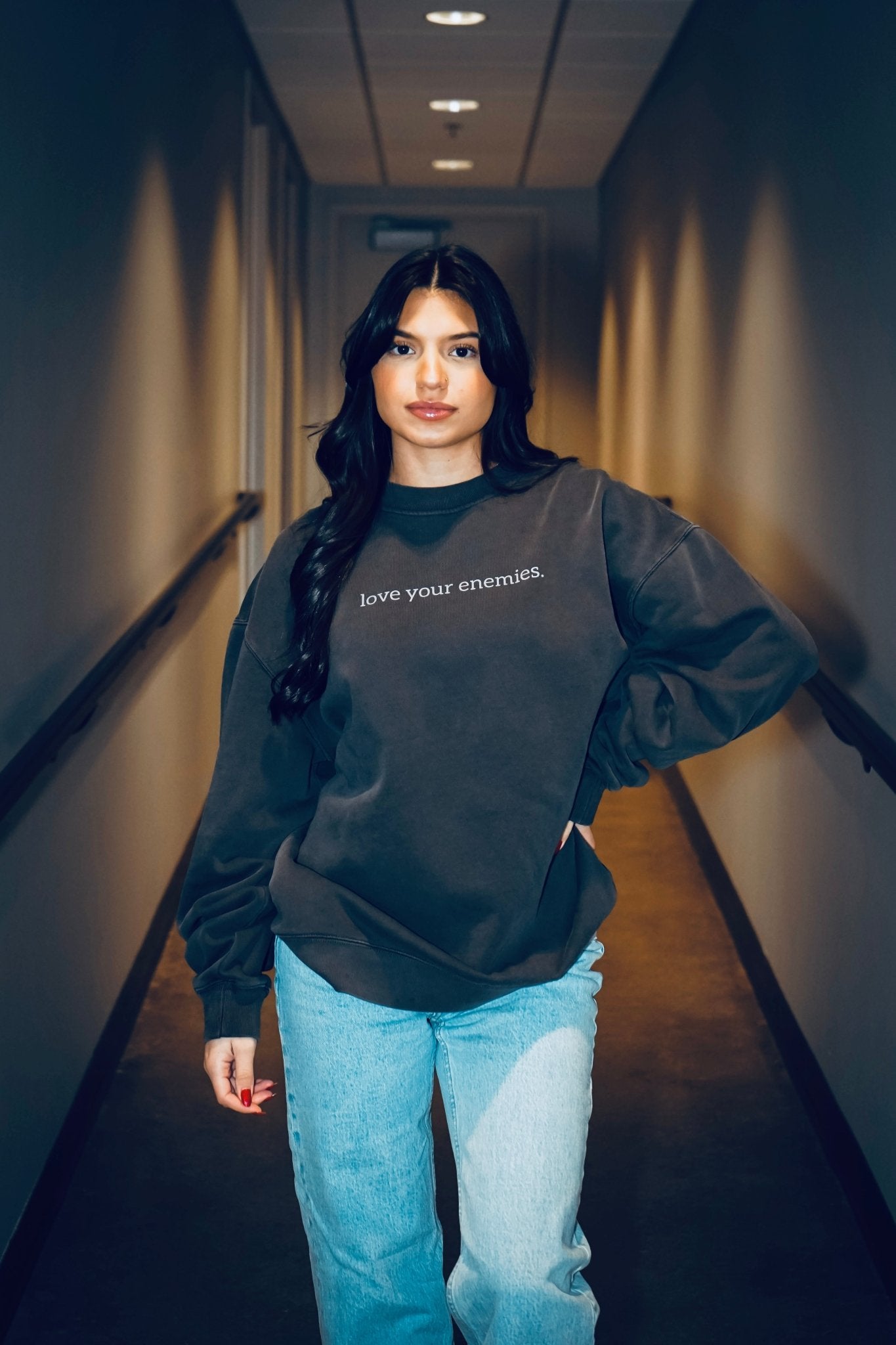 Love your enemies Sweater Limited Edition 100 Available - Verses Culture