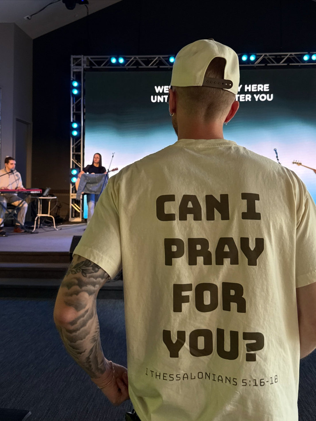MENS Can I pray for you? Tee - Verses Culture