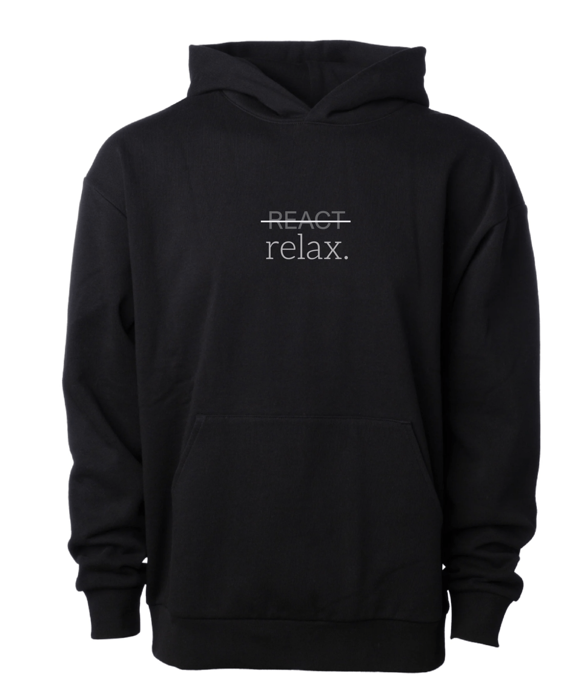 REACT/relax. Hoodie - Verses