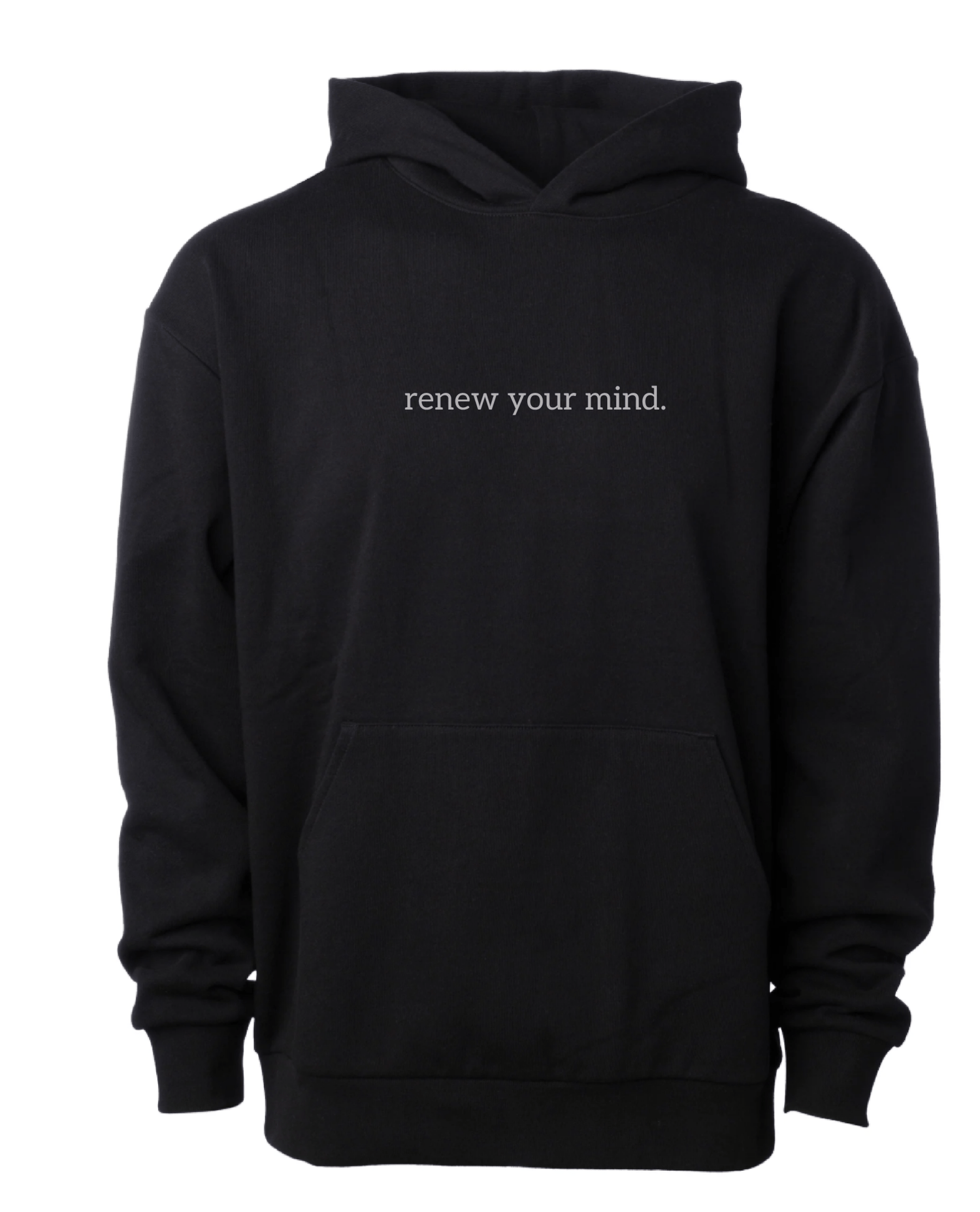 Renew your mind. Hoodie - Verses
