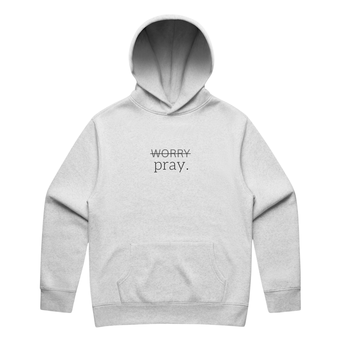 WORRY/pray. Hoodie