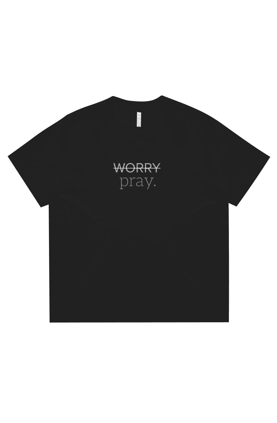 WOMENS WORRY/pray Tee - Verses Culture