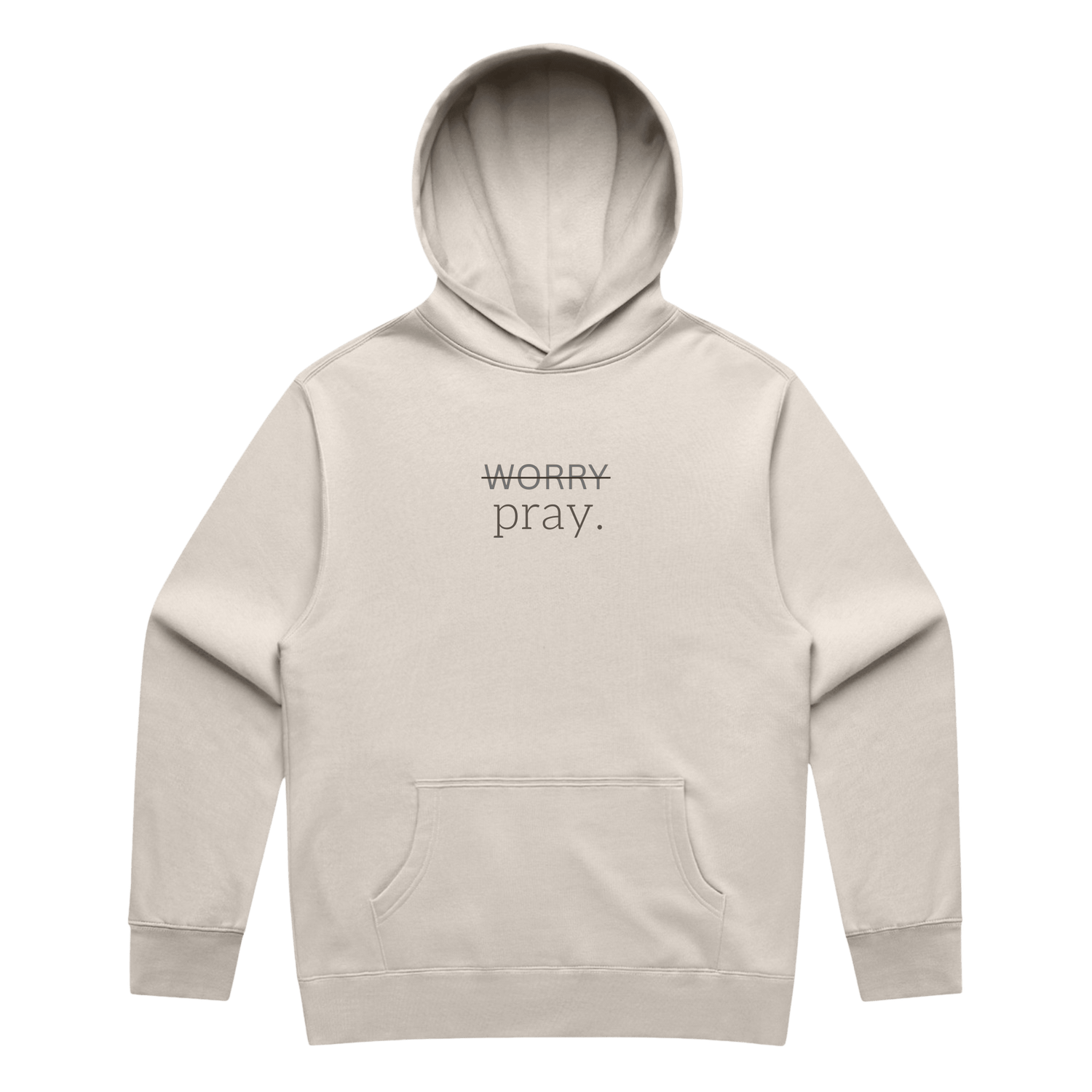 WORRY/pray. Hoodie - Verses Culture