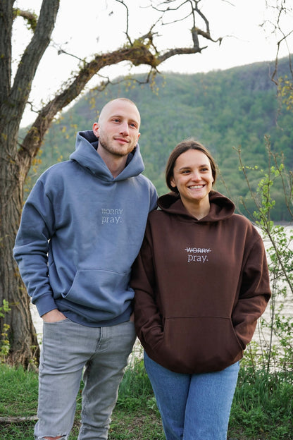 WORRY/pray. Hoodie - Verses Culture