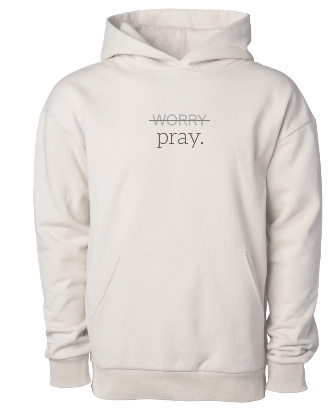 WORRY/pray. Hoodie - Verses Culture